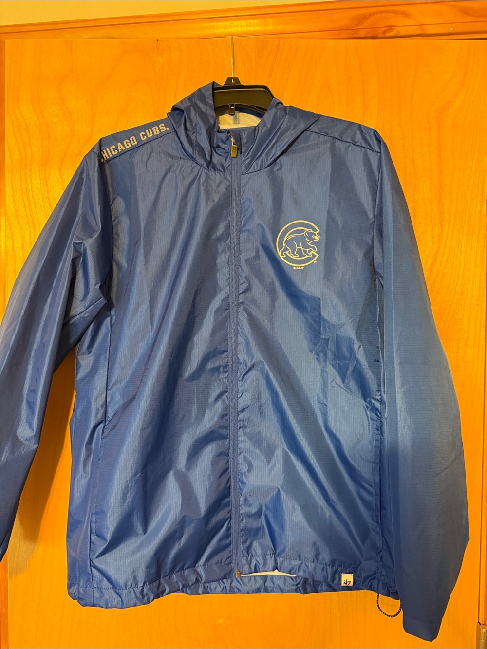 Chicago Cubs Blue Windbreaker Jacket